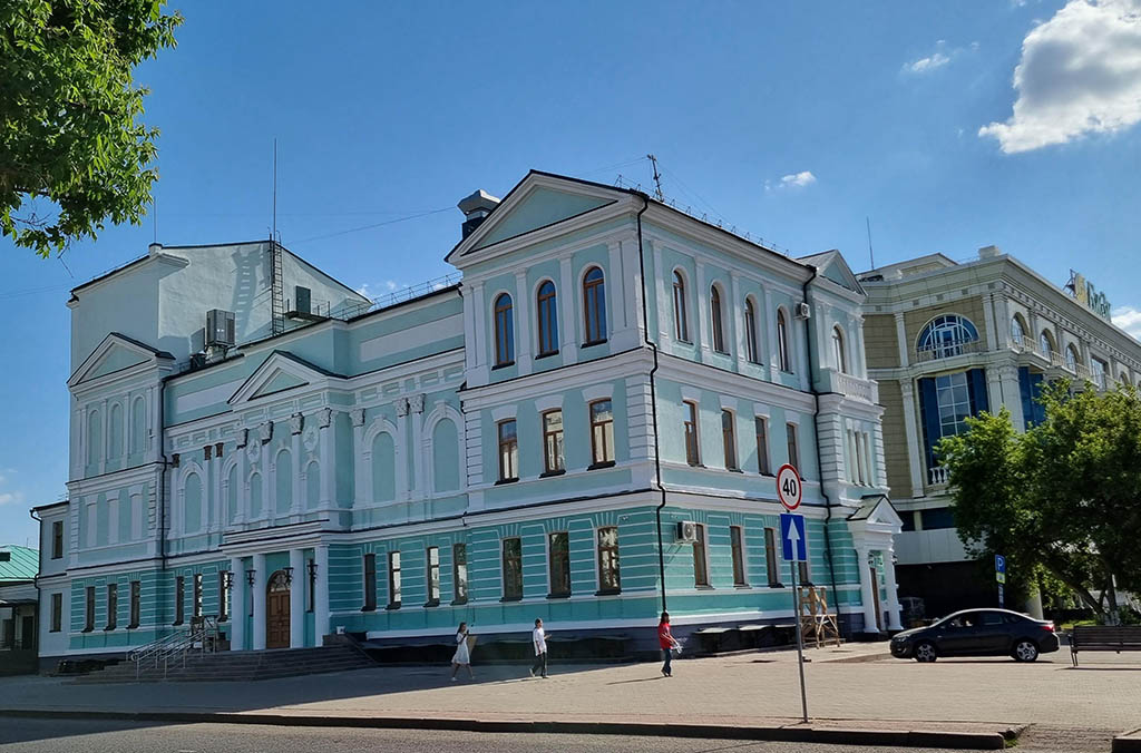 Полное текстильное оснащение Драматического театра Горького (Астана)